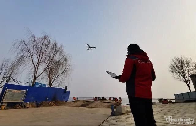 戰疫！白洋淀封村封路送貨難 物流無人機搭“天梯”