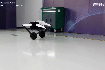 360度空中轉體，跳躍、躍障，騰訊的輪腿式機器人來了。。。