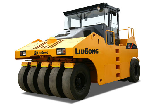 CLG630R-輪胎壓路機