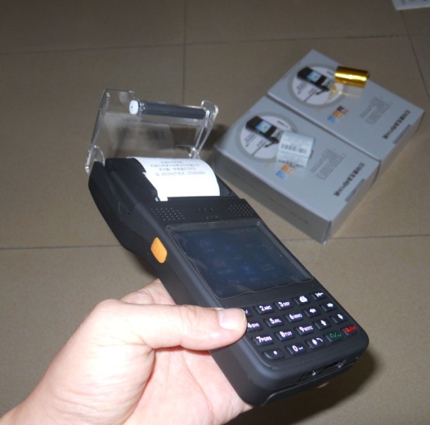 打印一體型PDA手持POS機(jī)