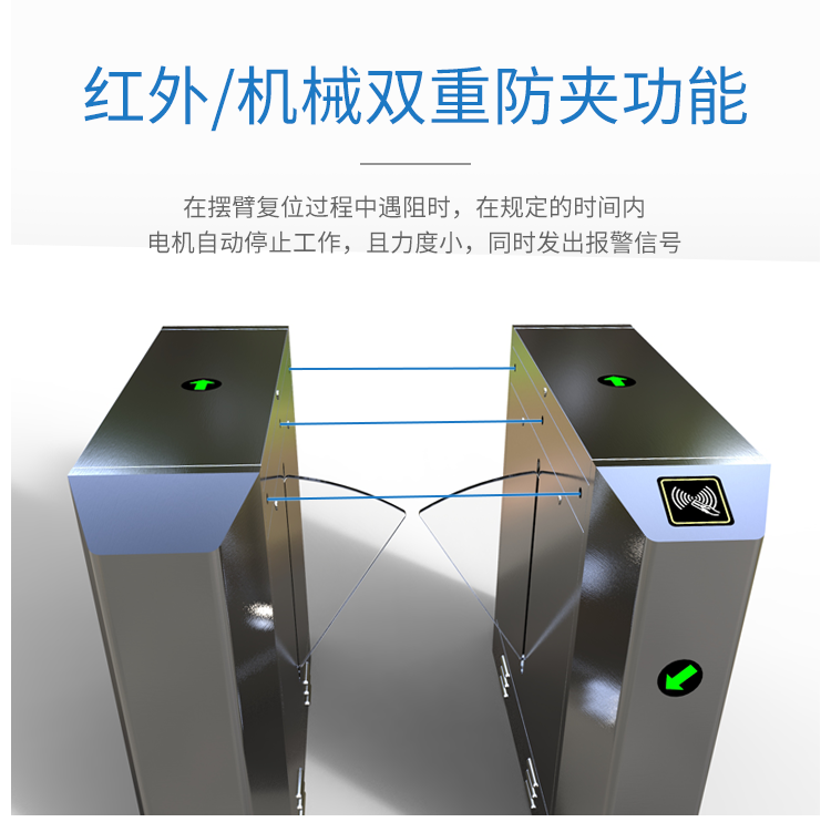 小區防靜電外接LED，小區防靜電加厚，小區圓弧立式三輥閘