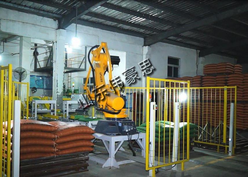 全自動機器人拆垛機 飼料托盤卸垛設(shè)備廠家