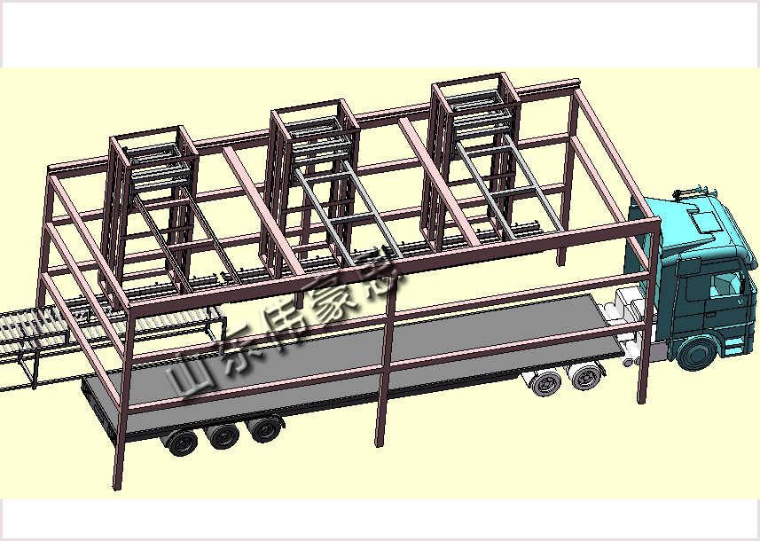 定制陶瓷粉桁架式裝車(chē)機(jī) 自動(dòng)化高架式裝車(chē)機(jī)械手