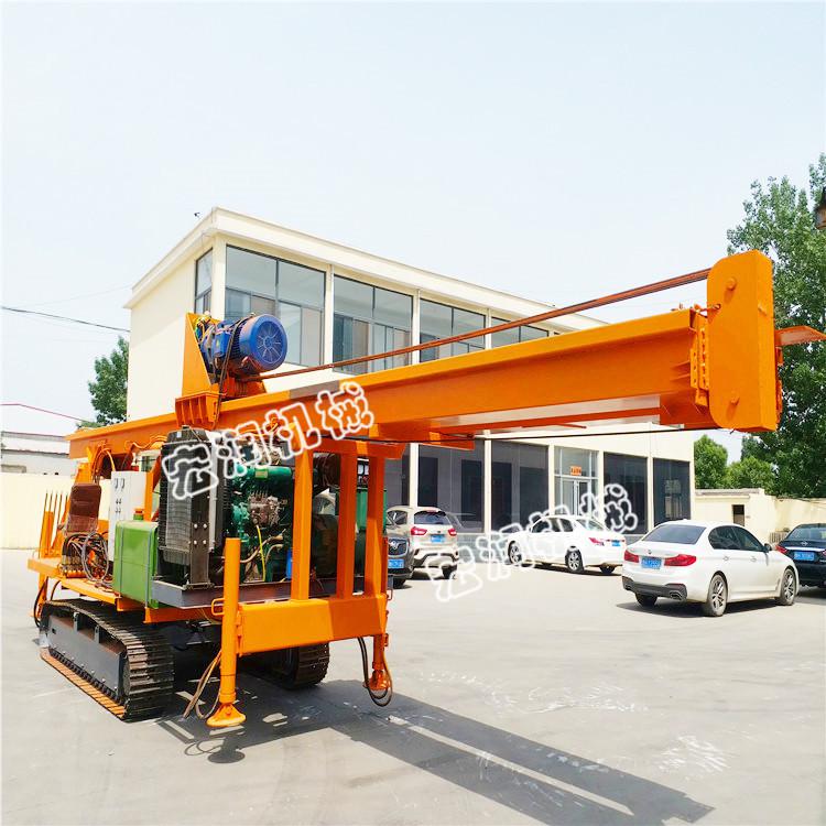 供應履帶注漿cfg樁機  液壓自行式長螺旋鉆機 公路地基打樁機