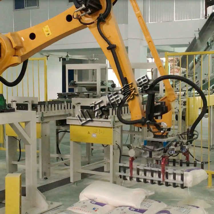 全自動碼垛系統 機械人碼垛機工作原理