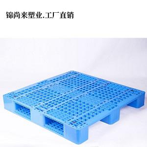 常州網(wǎng)格藍(lán)色塑膠托盤批發(fā) 川字型1100*1100網(wǎng)格