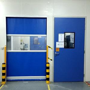 上海快速門廠家供車間防塵門運(yùn)行流暢