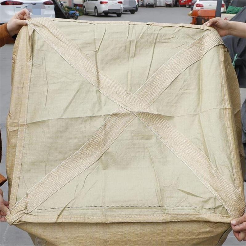 全新黃色再生料噸袋太空袋集裝包污泥預(yù)壓袋 