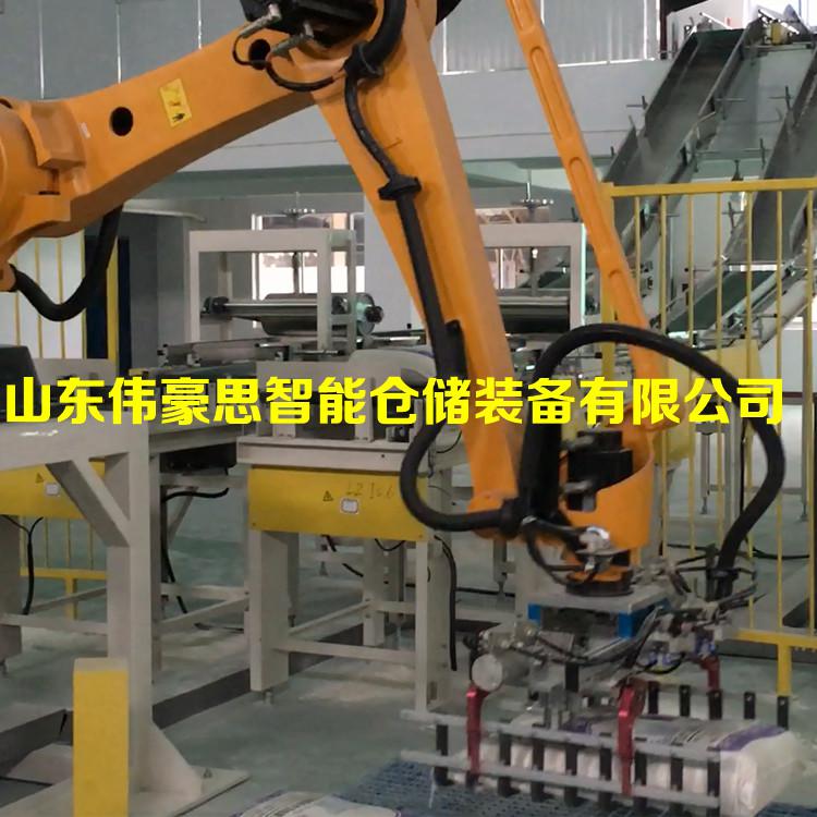 混凝土全自動碼垛機工作原理 山東碼垛機供應商