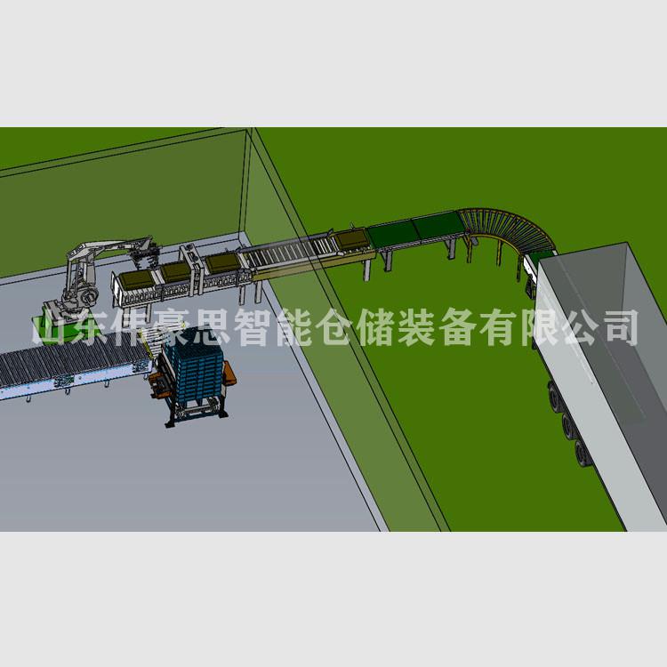 山東全自動(dòng)裝車(chē)機(jī)報(bào)價(jià) 面粉裝車(chē)機(jī)器人供應(yīng)商