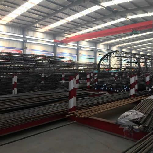 高楊店鄉高鐵混凝土灌注樁基橋梁聲測管堵管