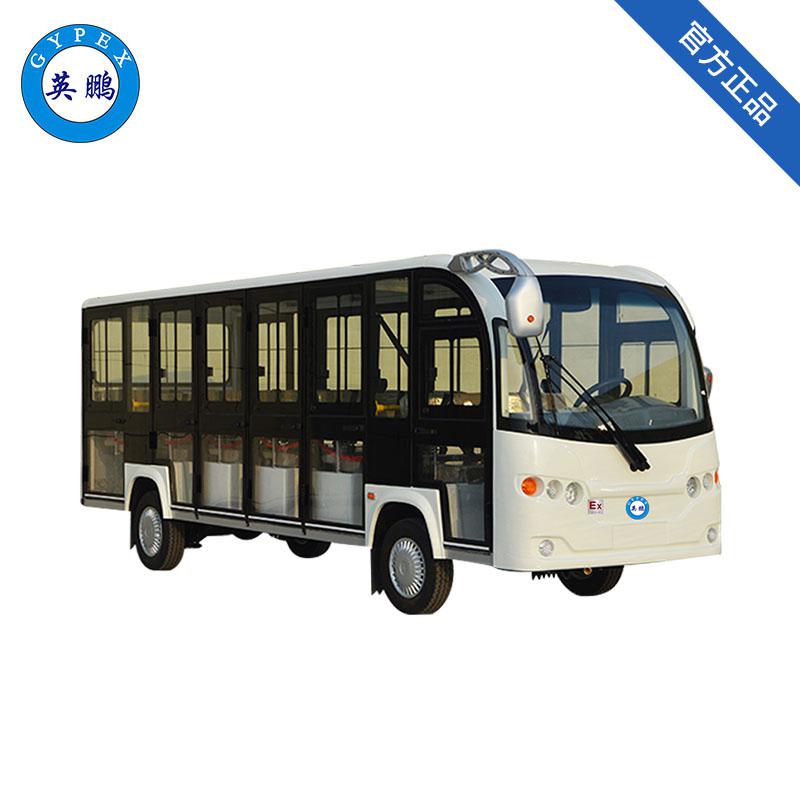 英鵬防爆電動觀光車-18座電動觀光車（可拆卸擋雨門）